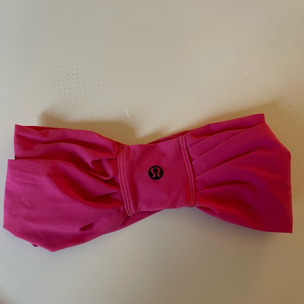 Lululemon hot pink headband